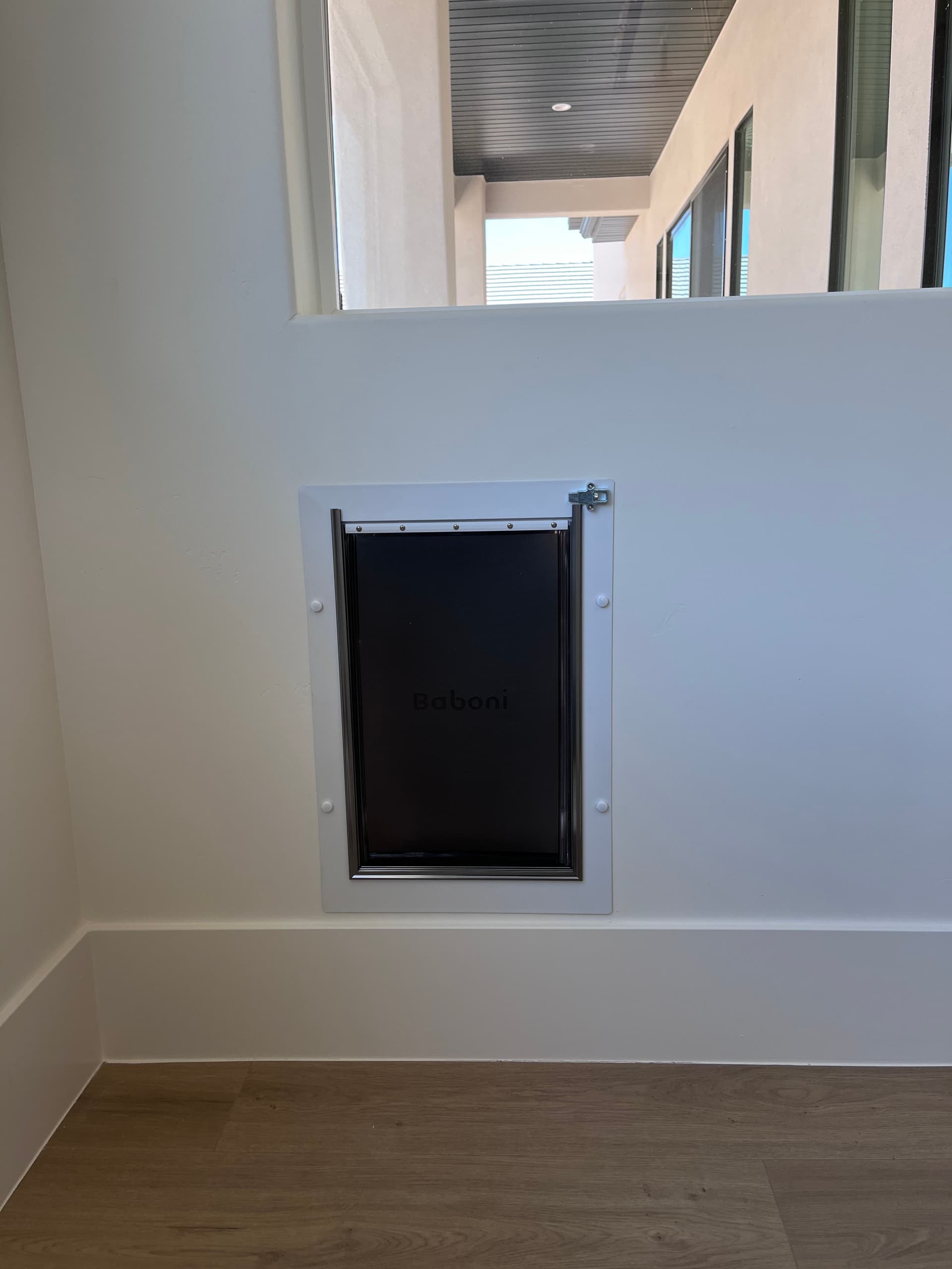 Gallery photos for Dog Door Installed Through Exterior Stucco Wall in St. George: Image #6