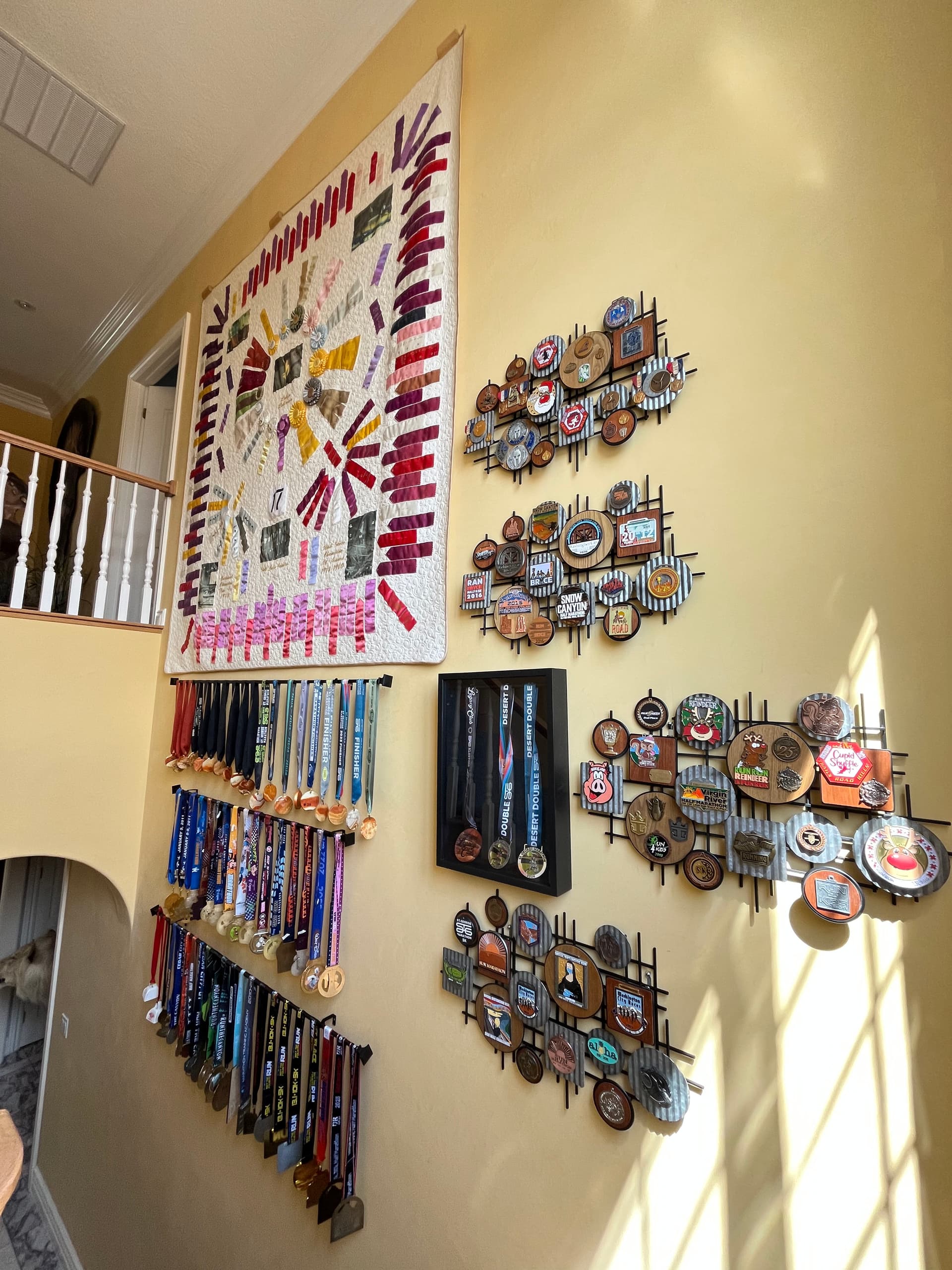 Crafted Medal and Ribbon Display in Santa Clara UT