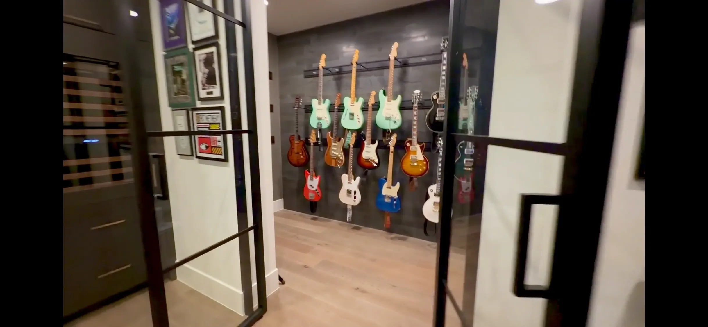 Project Custom Guitar Wall Rack Installation for a Serious Collection image