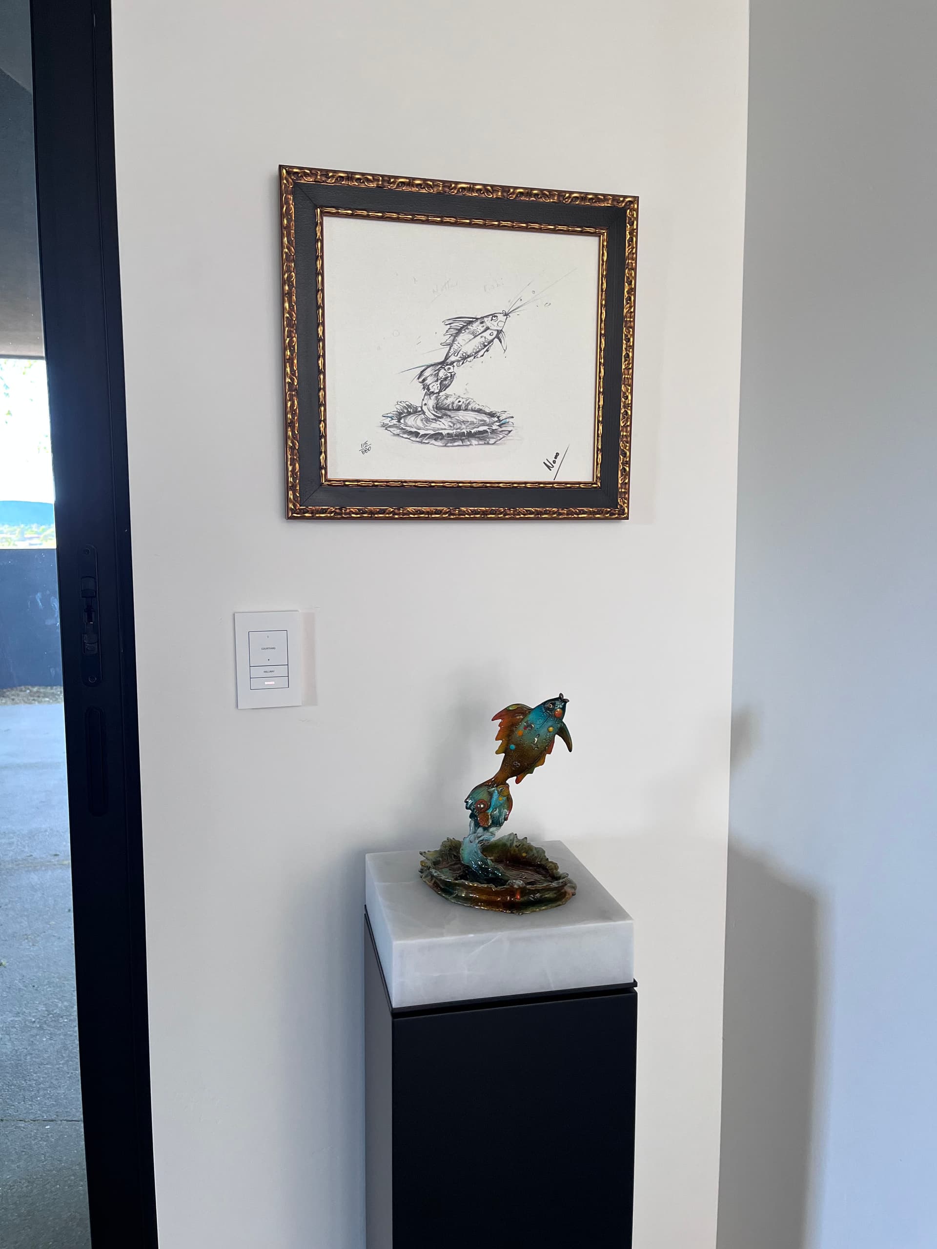 Gallery photos for Tapestry and Art Installation That Turned a Home Into a Gallery: Image #7