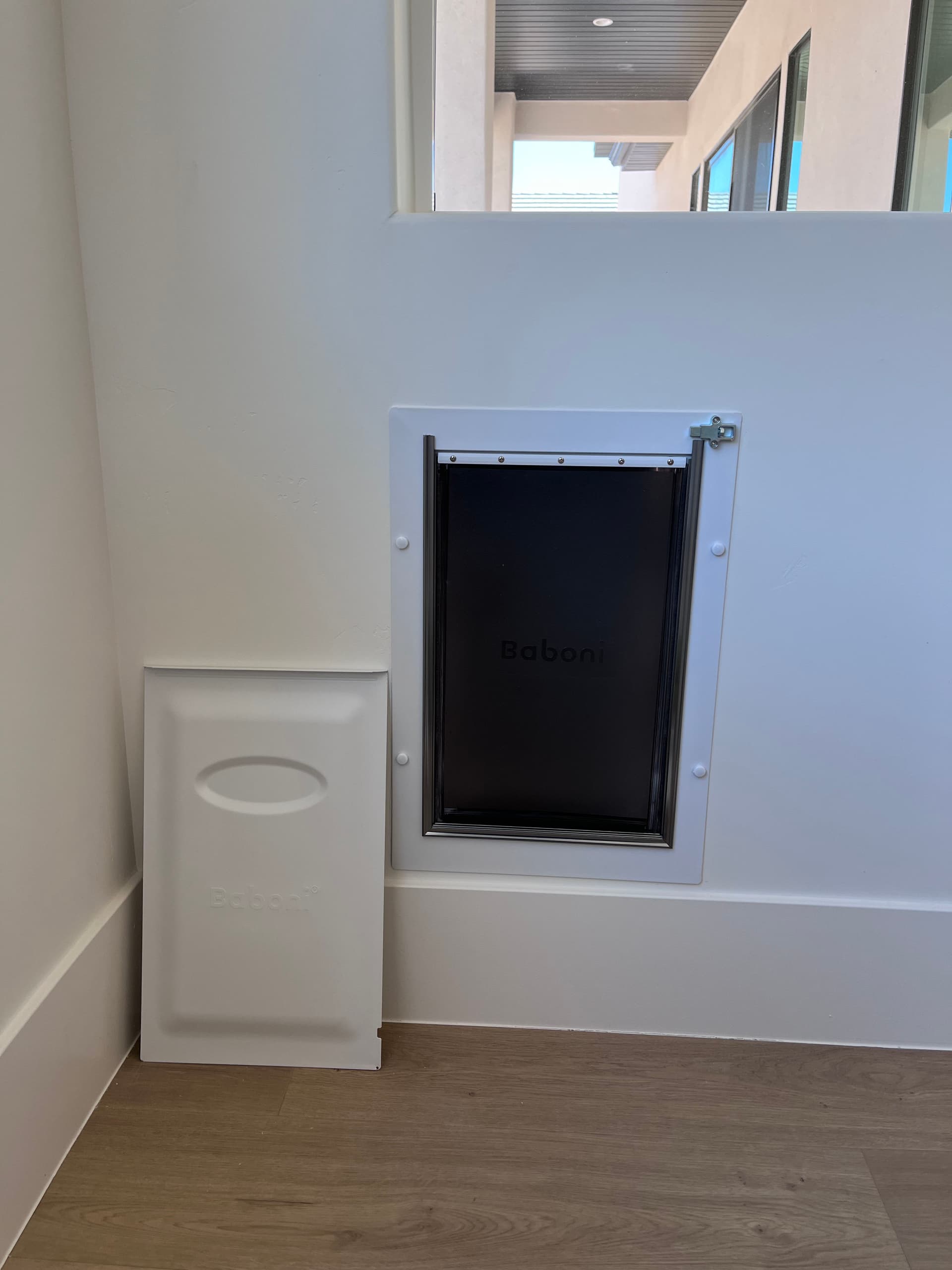 Gallery photos for Dog Door Installed Through Exterior Stucco Wall in St. George: Image #7