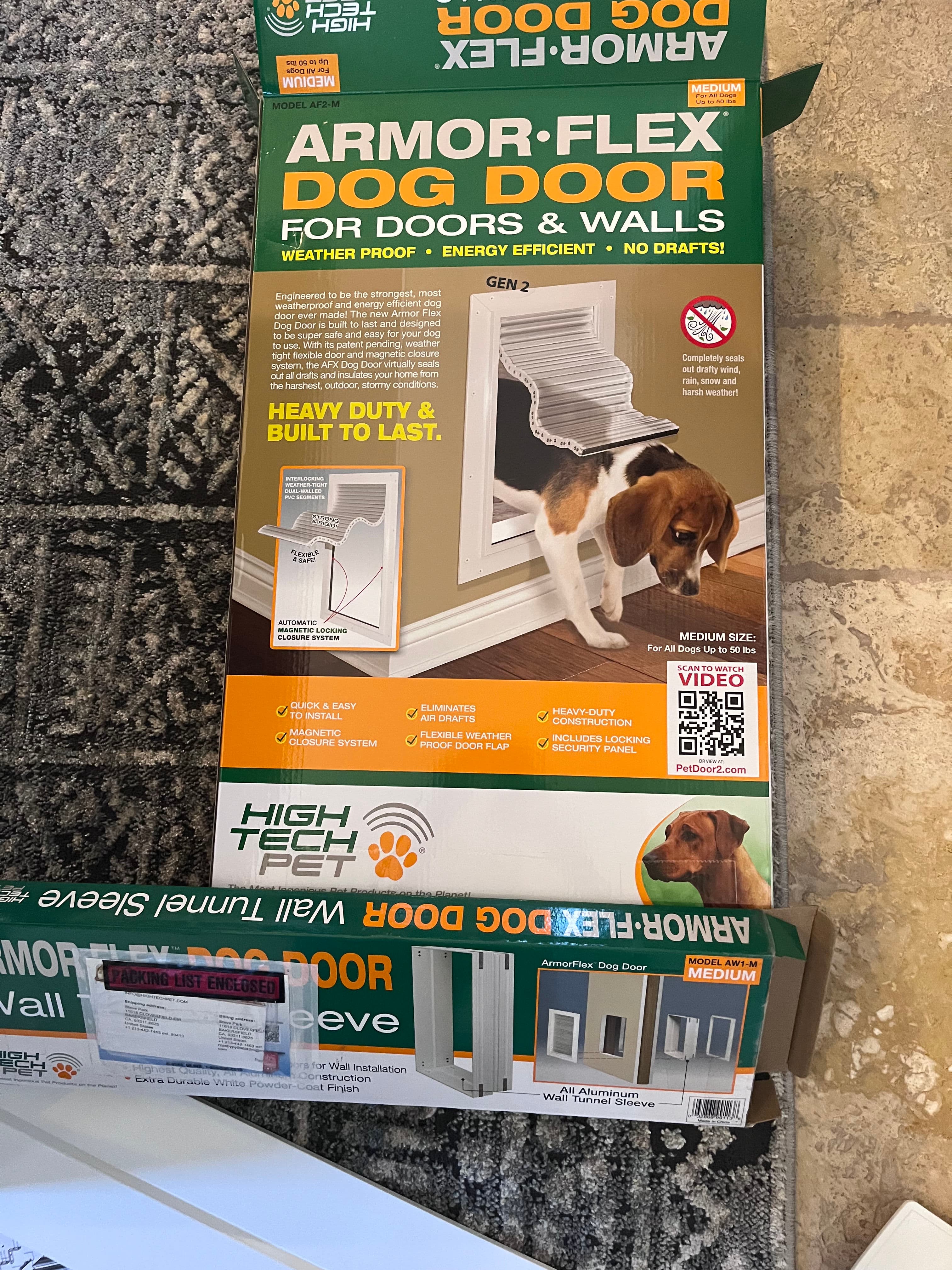 Project Dog Door Through Stucco Wall - No Shortcuts Taken image