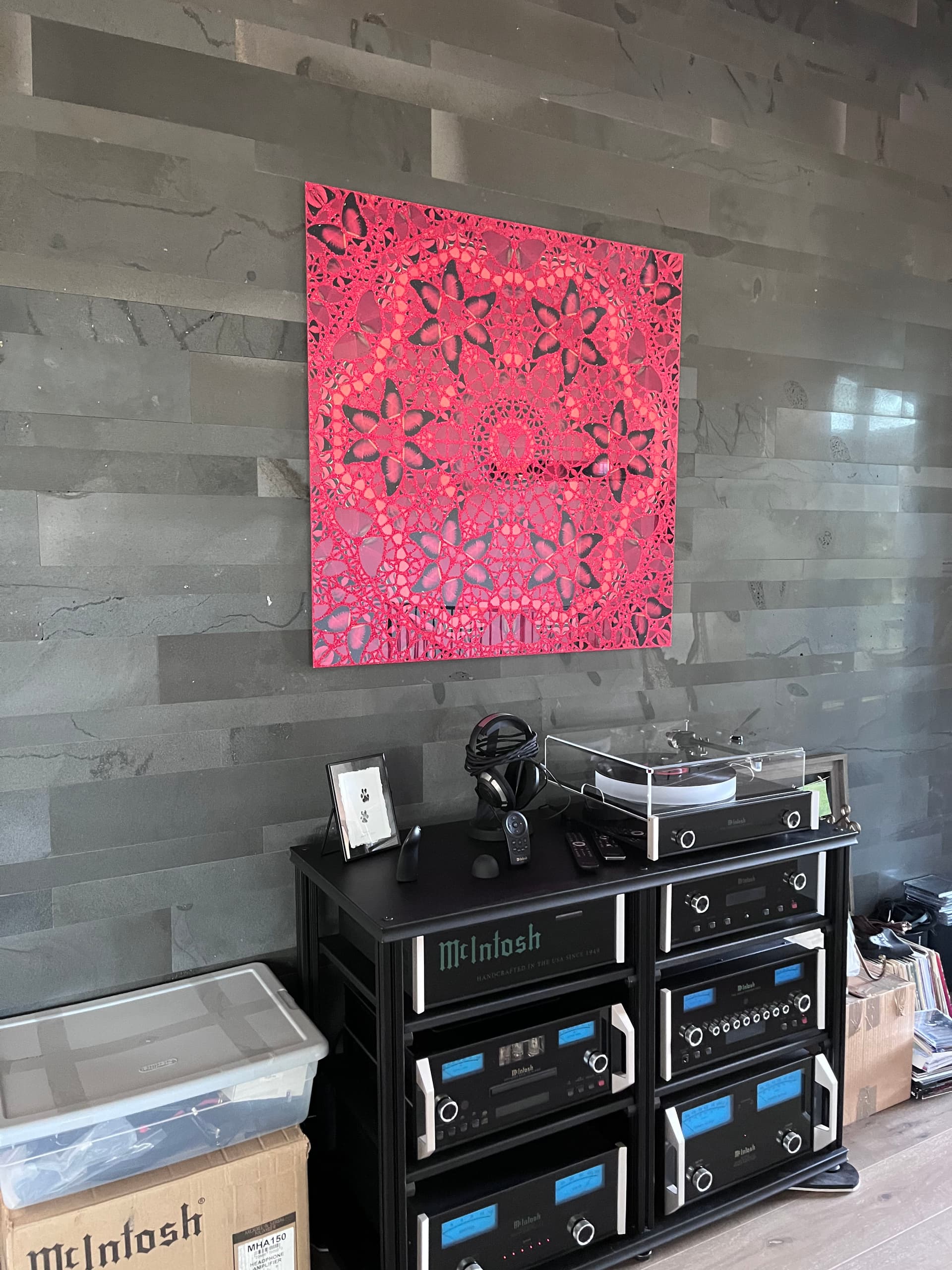 Gallery photos for Tapestry and Art Installation That Turned a Home Into a Gallery: Image #5