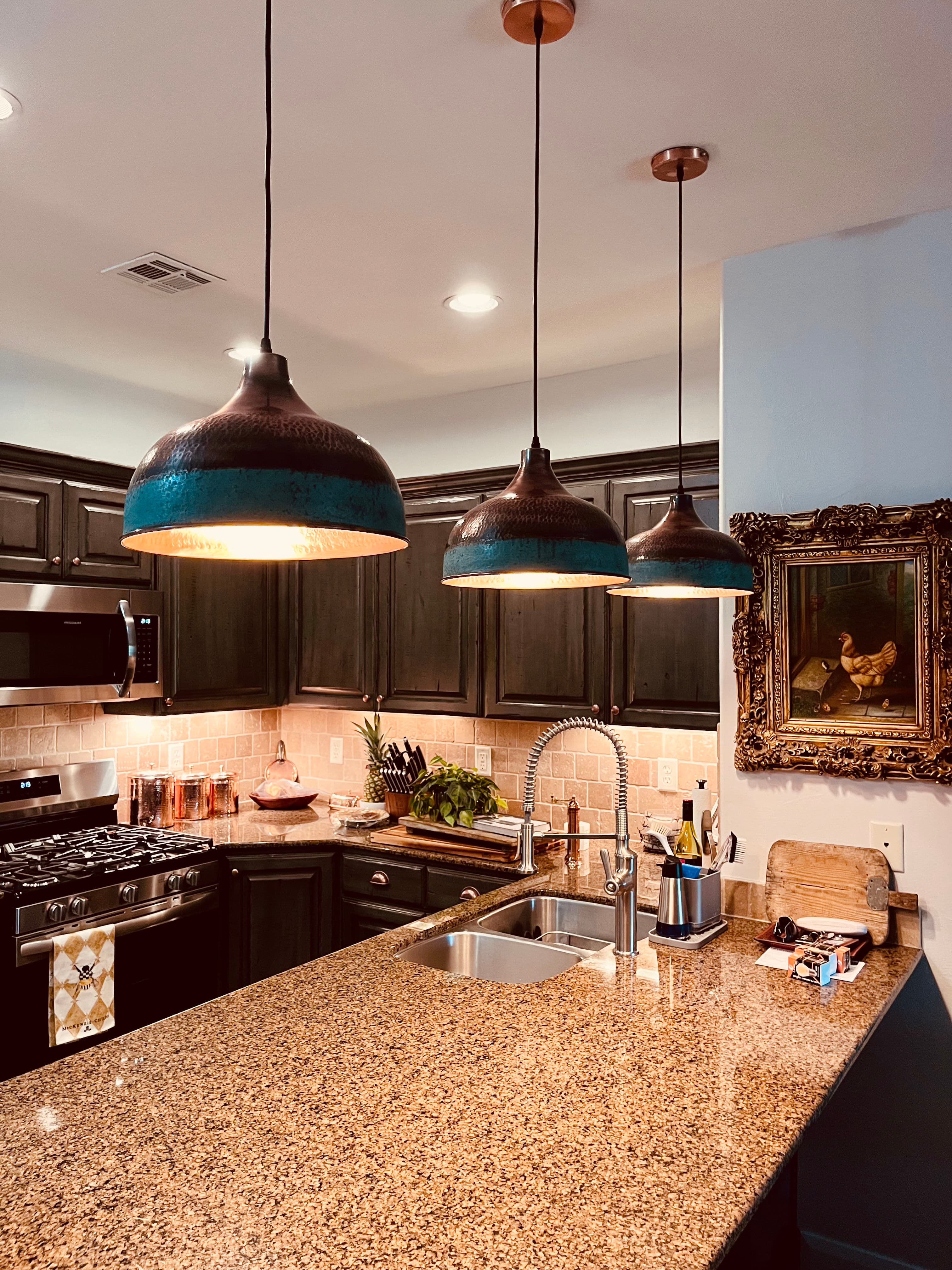 Project Custom Kitchen Pendant Lights Installed in St. George image