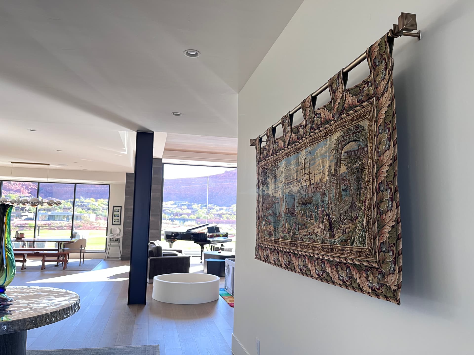 Tapestry and Art Installation That Turned a Home Into a Gallery image