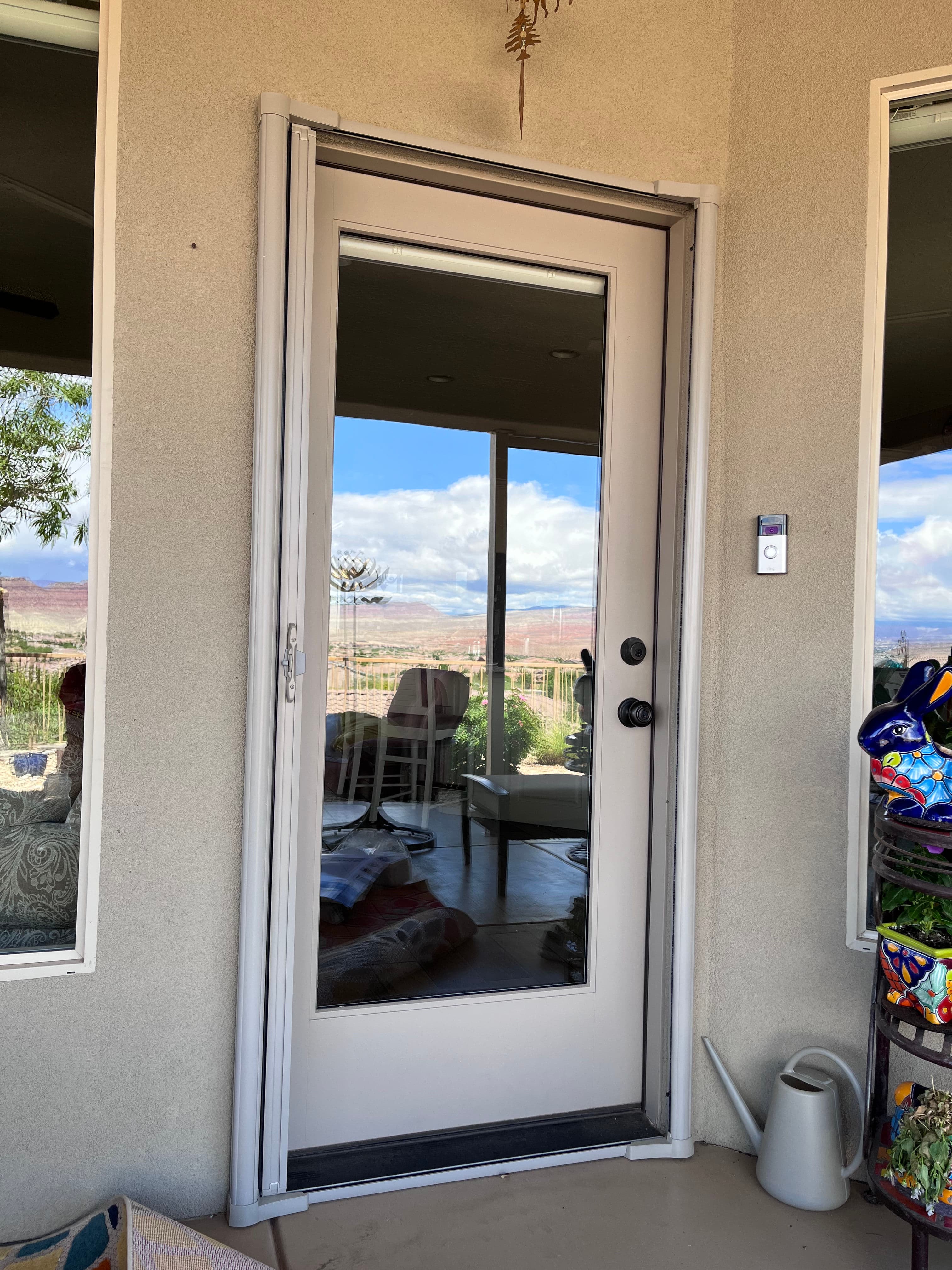 Project Retractable Screen Door Installation in St. George image