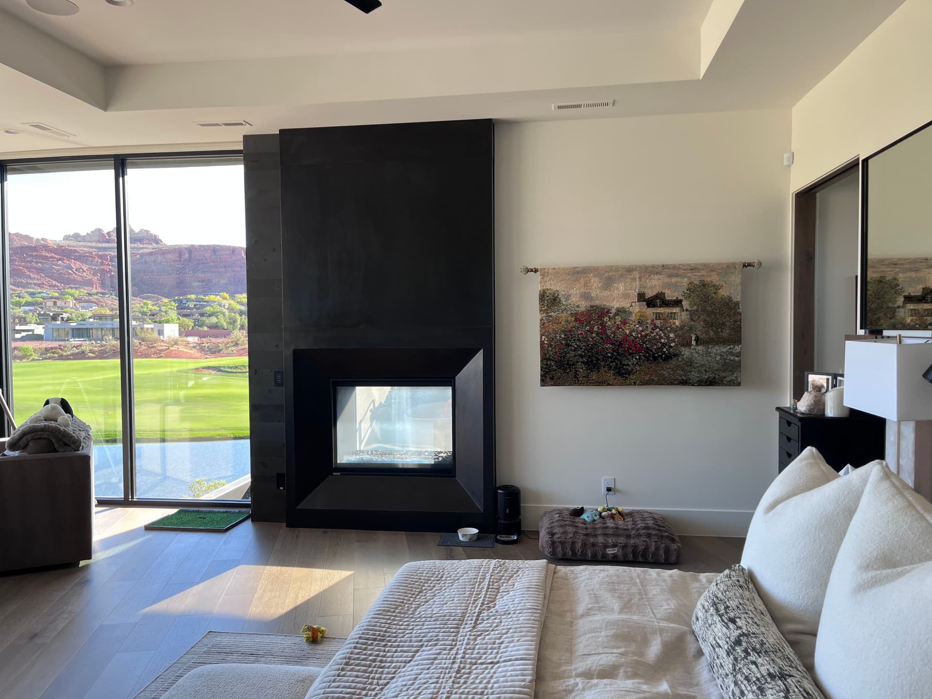 Gallery photos for Tapestry and Art Installation That Turned a Home Into a Gallery: Image #3