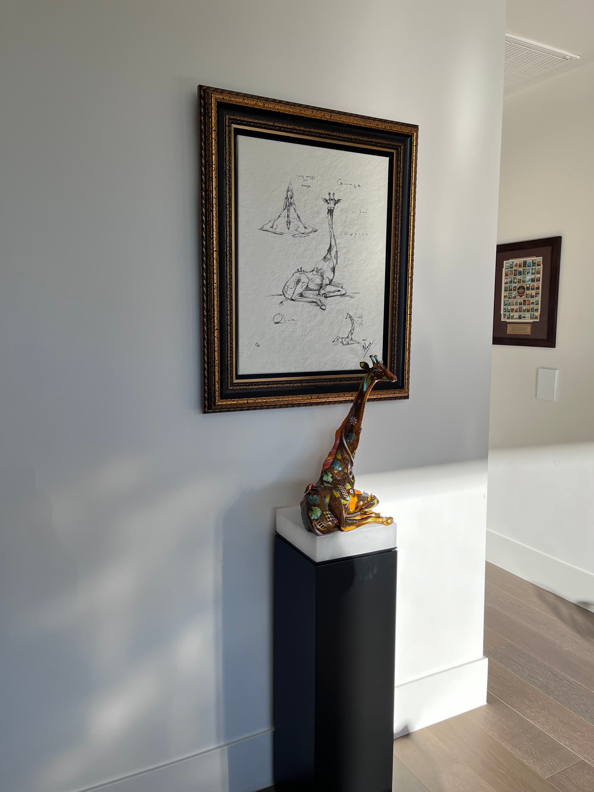 Gallery photos for Tapestry and Art Installation That Turned a Home Into a Gallery: Image #6