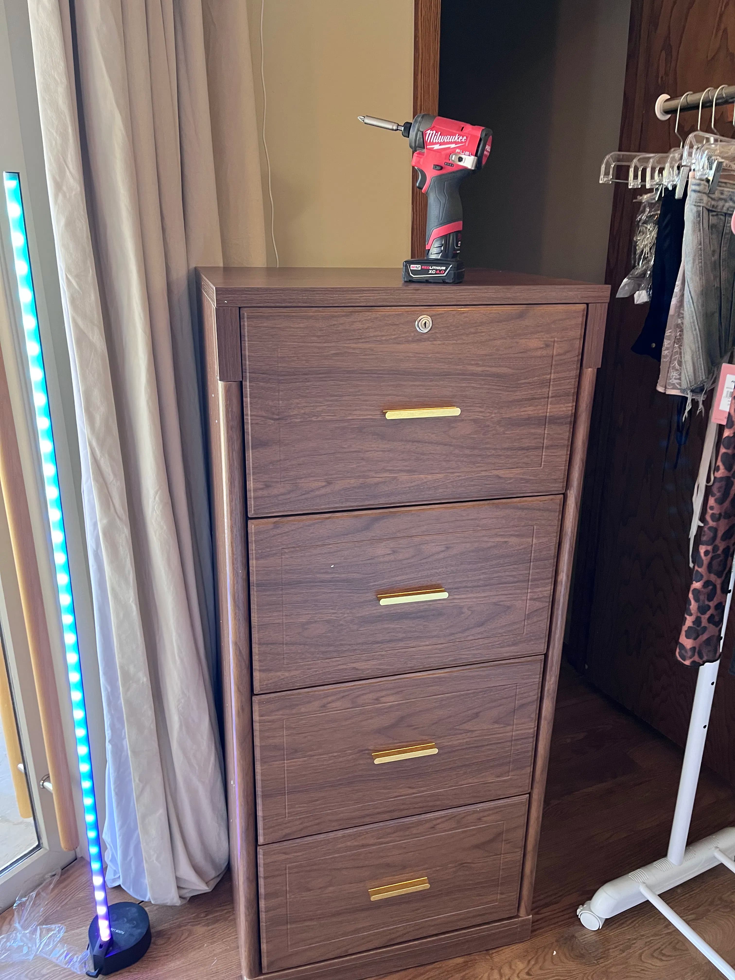 Project Tall Dresser Assembly in St. George - From a Pile of Parts to Done image