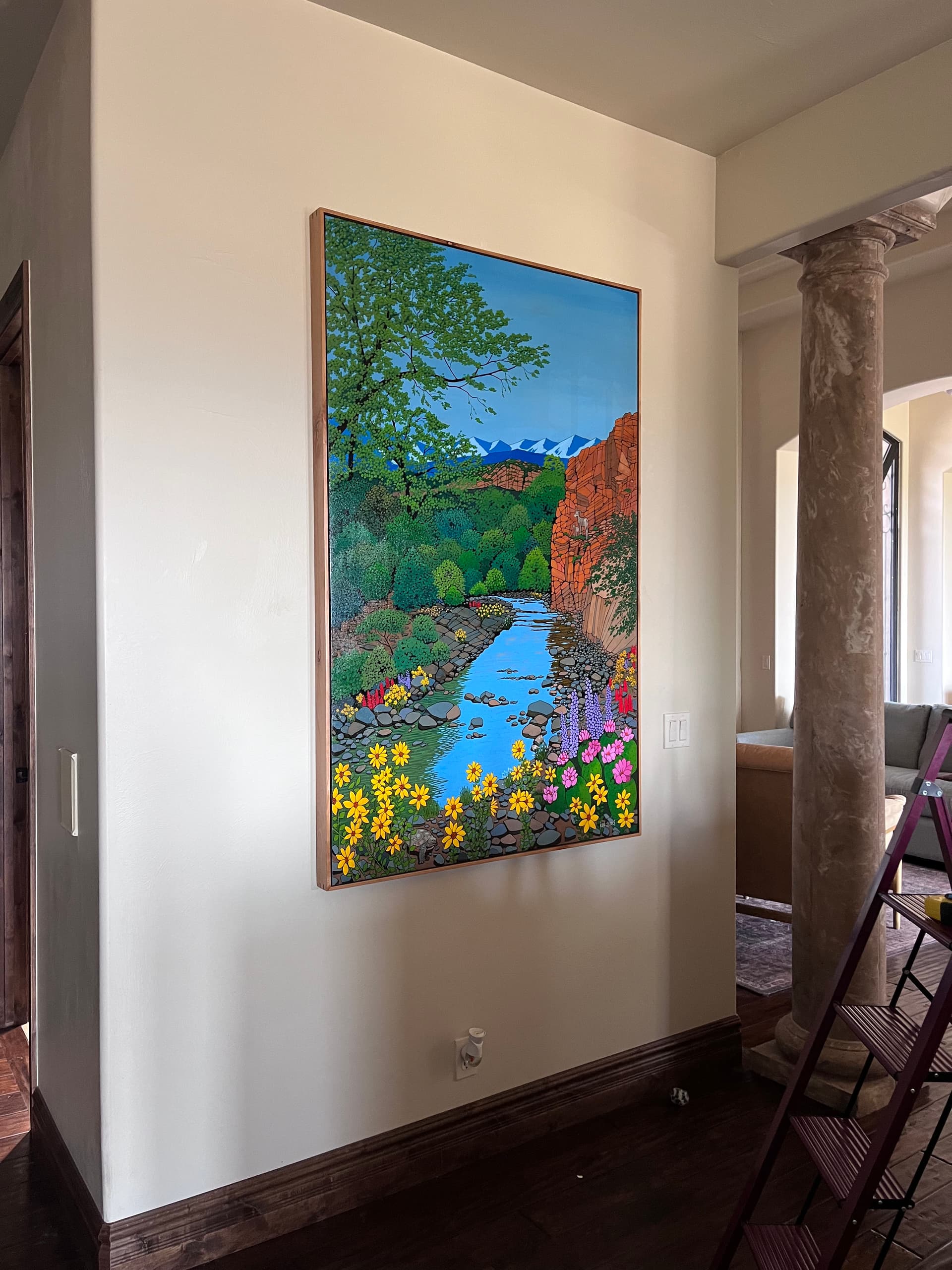 Hanging Large, Heavy Art the Right Way in St. George image