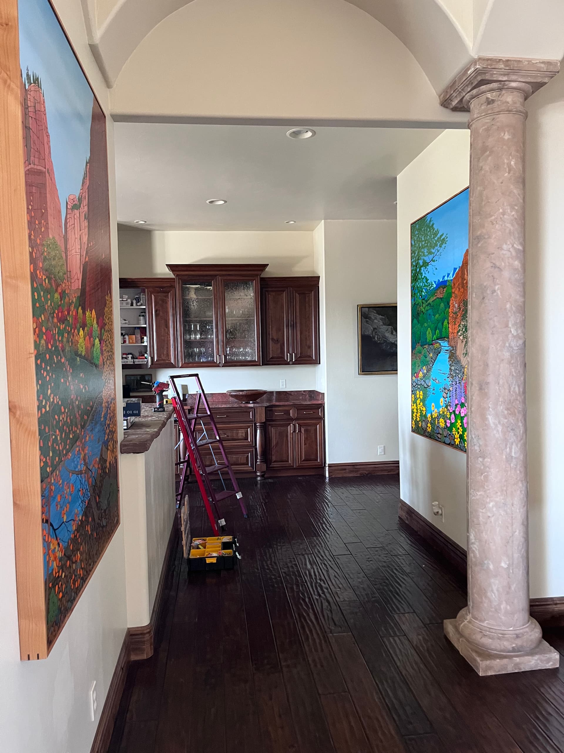 Gallery photos for Hanging Large, Heavy Art the Right Way in St. George: Image #2