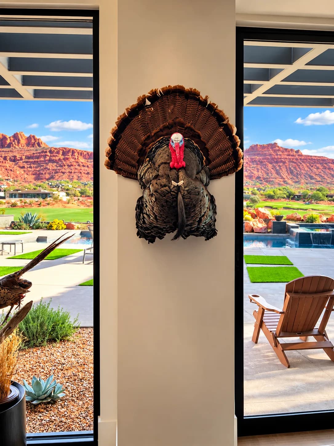 Trophy Mount Installation Done Right Inside a Stunning Desert Home image