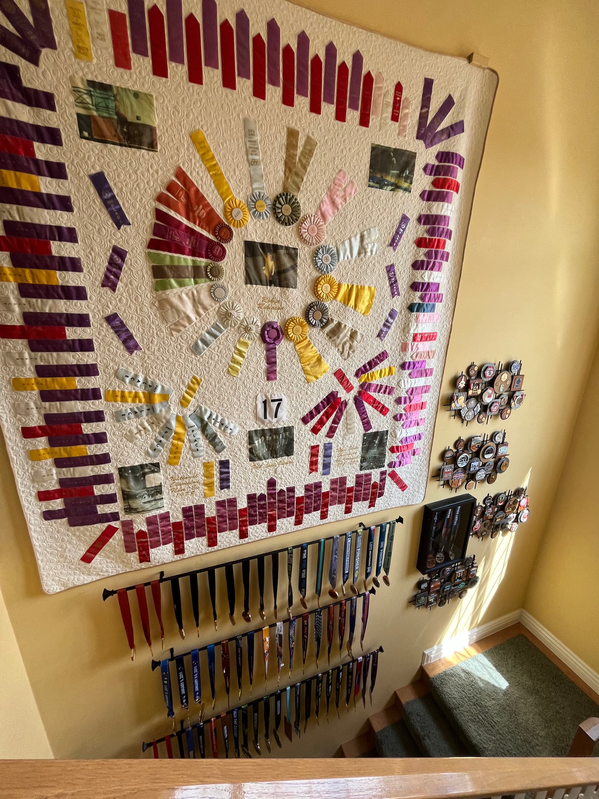 Crafted Medal and Ribbon Display in Santa Clara UT