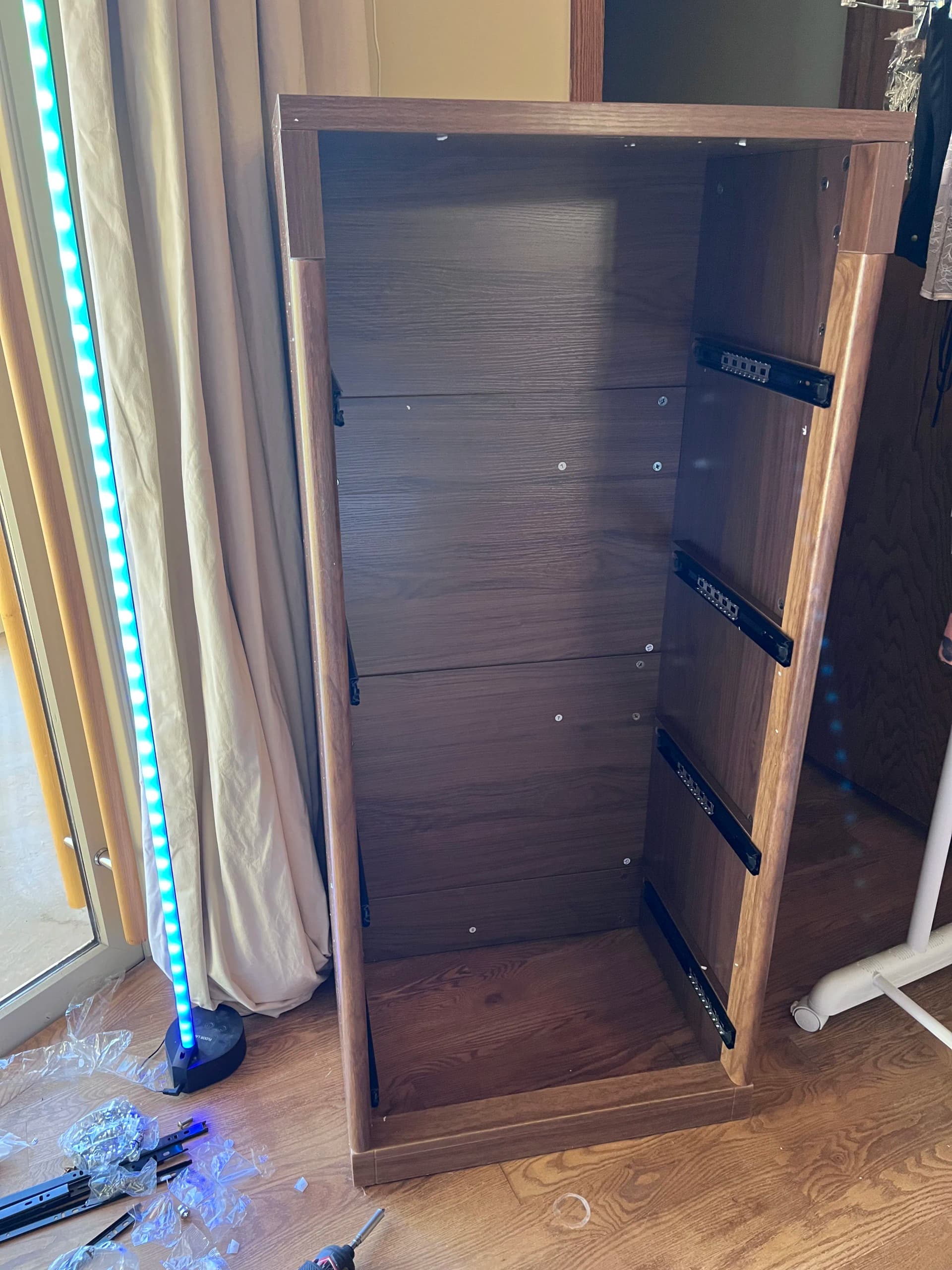 Gallery photos for Tall Dresser Assembly in St. George - From a Pile of Parts to Done: Image #6