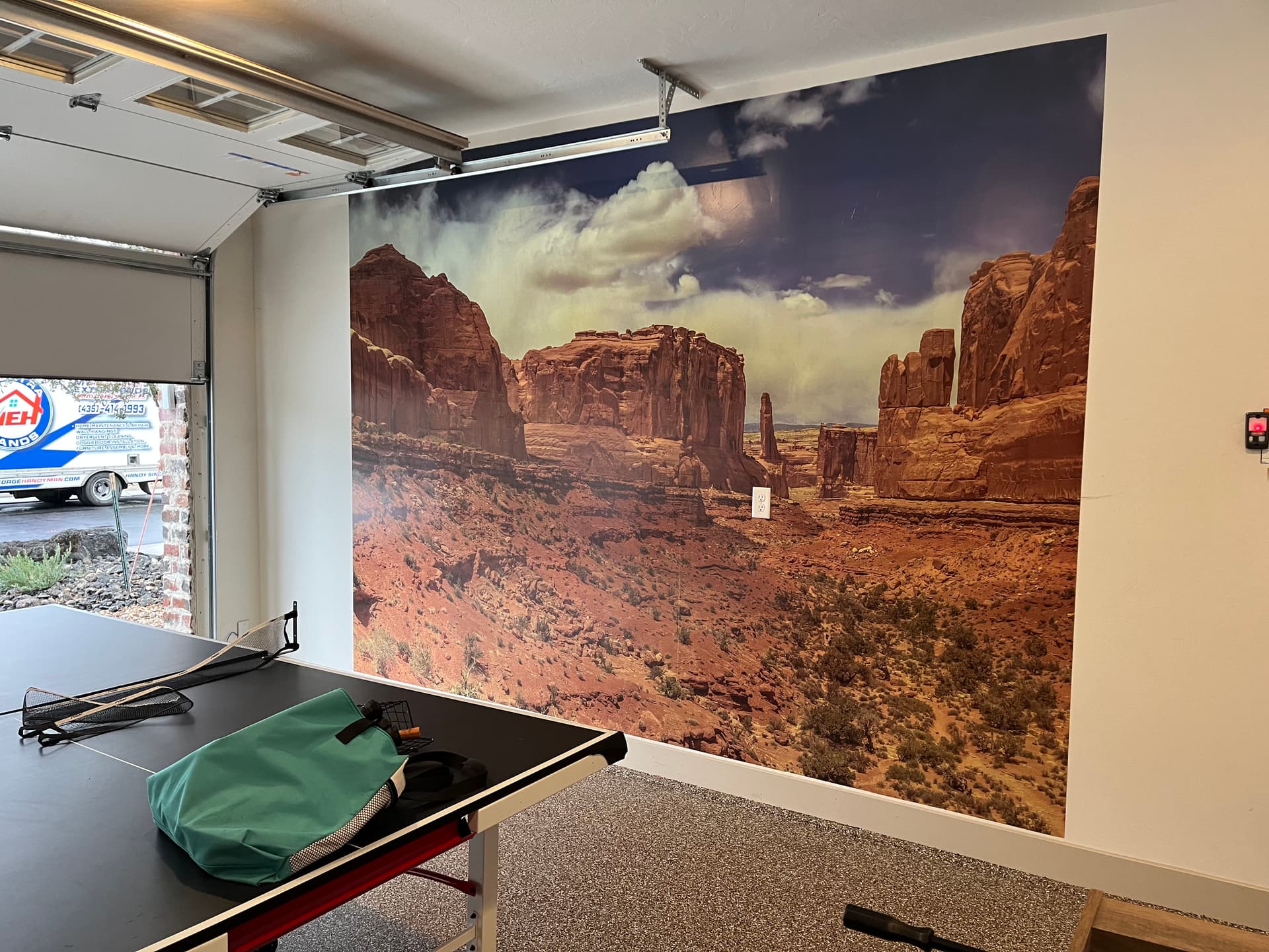 Gallery photos for Stunning Desert-Themed Game Room Transformation: Image #5