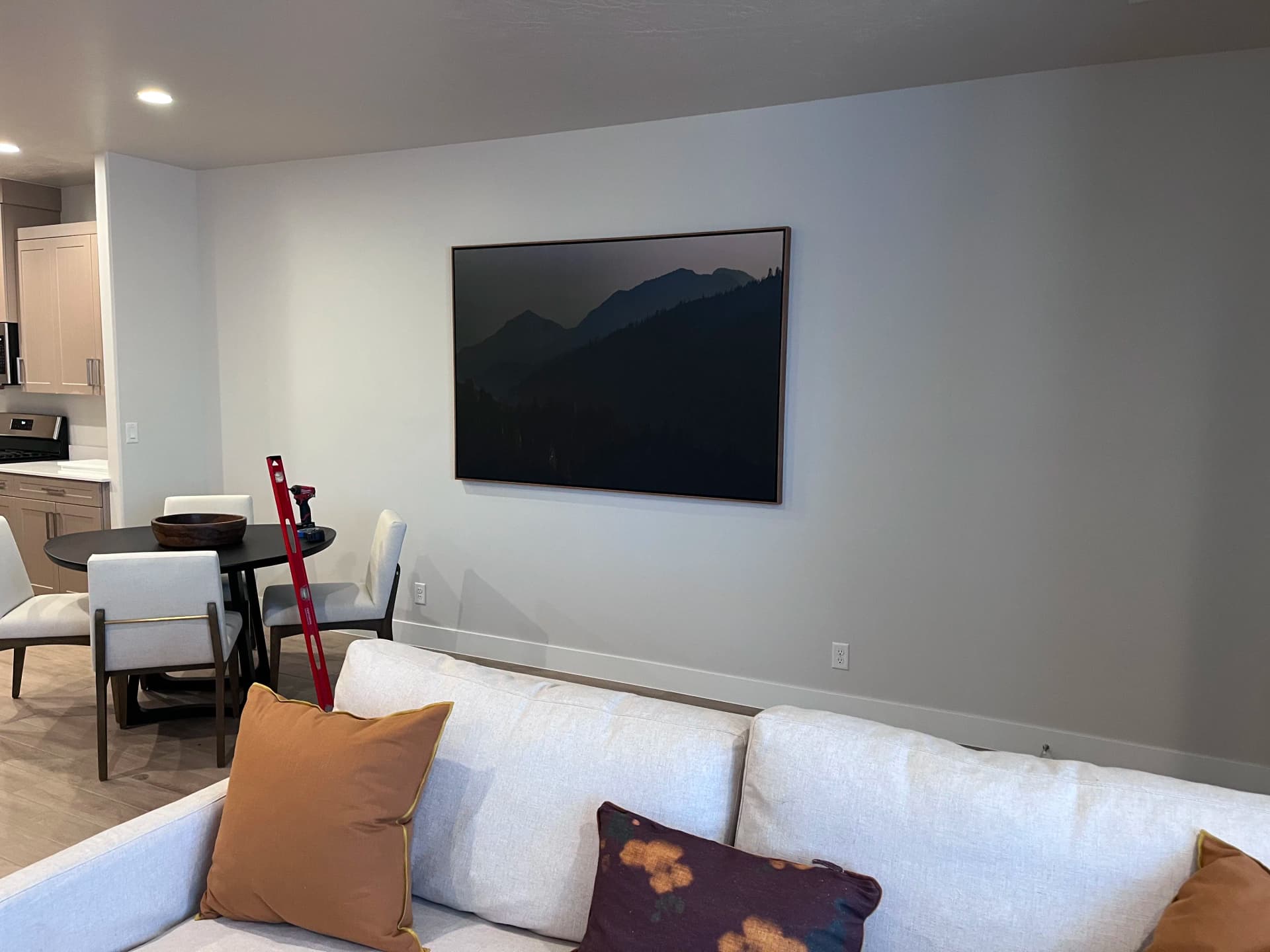 Gallery photos for Art Hanging and Mirror Installation That Makes a House Feel Like Home: Image #1